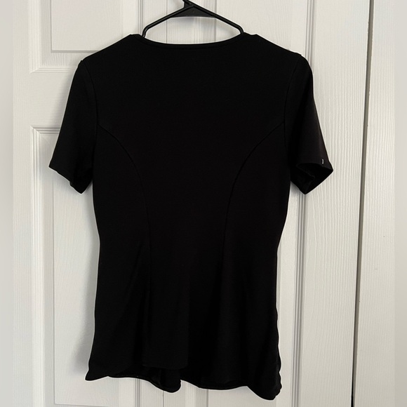 JAANUU mock wrap tulip top and leggings SET size small. Spa Uniform/ Scrub Set. - Picture 3 of 6